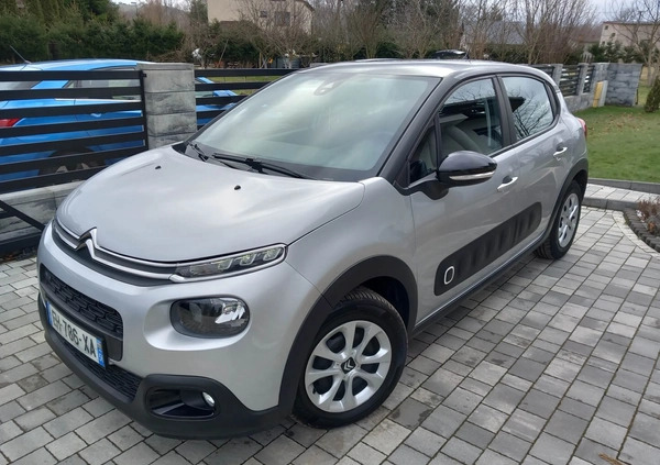 Citroen C3 cena 35900 przebieg: 44000, rok produkcji 2016 z Skawina małe 326